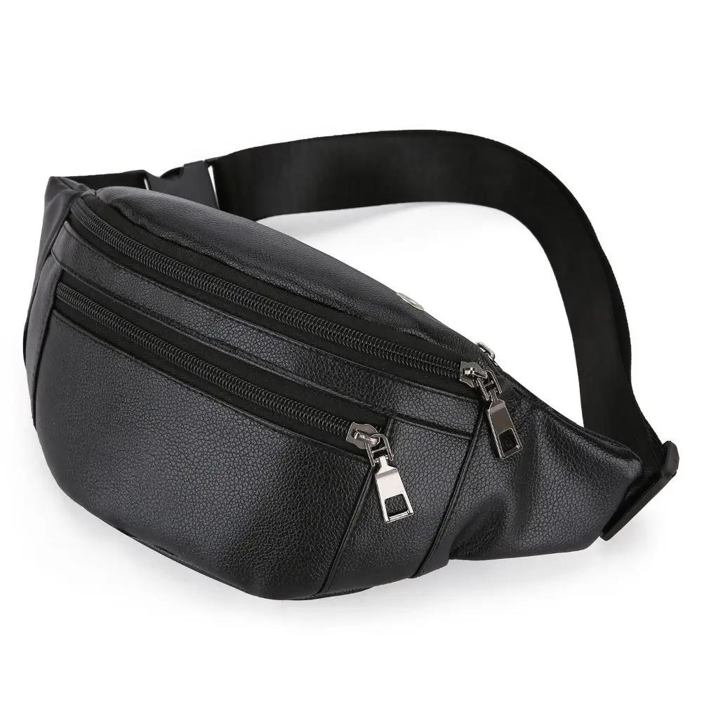 Leather Wallet Men - Multifunctional Crossbody Cash Wallet Outdoor Business