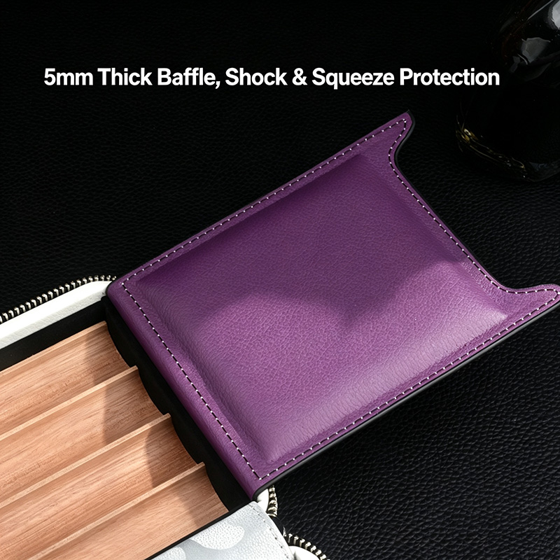 Leather Travel Cigar Case Hold - огляд і ціна Premium Cigar Case