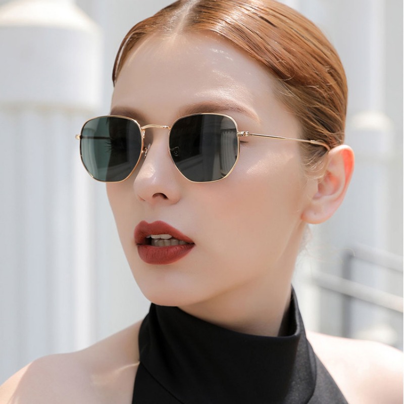 Round punk Sunglasses Men Luxu - огляд і ціна Designer Sunglasses