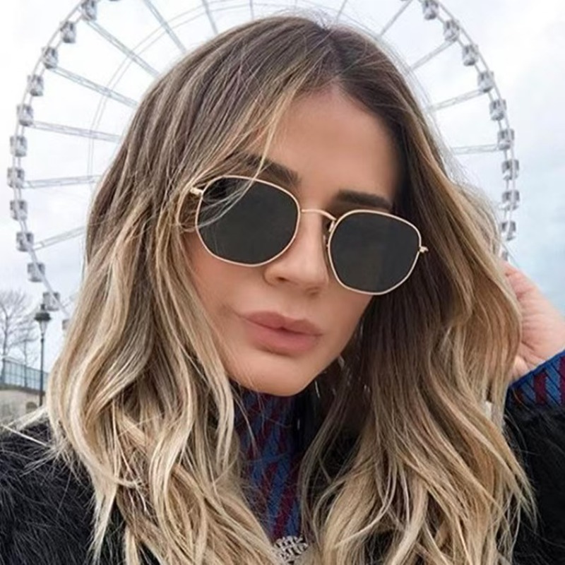 Round punk Sunglasses Men Luxu - огляд і ціна Designer Sunglasses