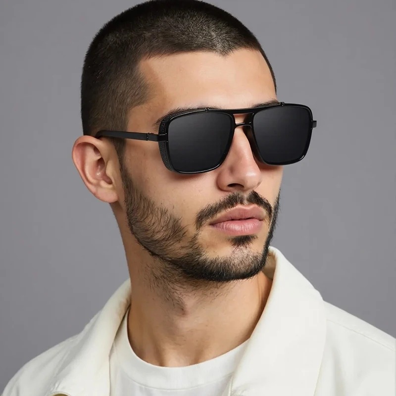 Luxury Rectangle Men's Sunglas - огляд і ціна Sunglasses Uv400