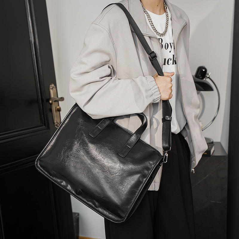 Casual Business Men's Handbag  - огляд і ціна Leather Briefcase