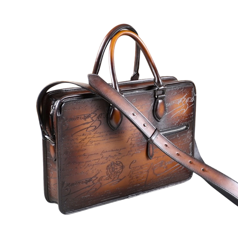 DIMY 2025 men's new business b - огляд і ціна Leather Briefcase