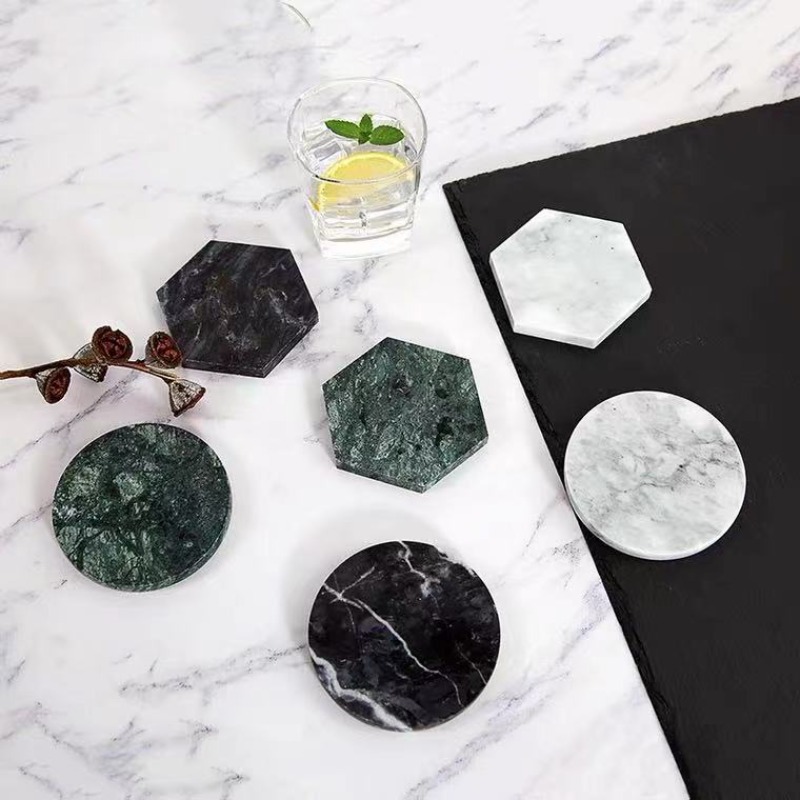 1PCS Marble Coasters Round Ant - огляд і ціна Marble Coaster Set