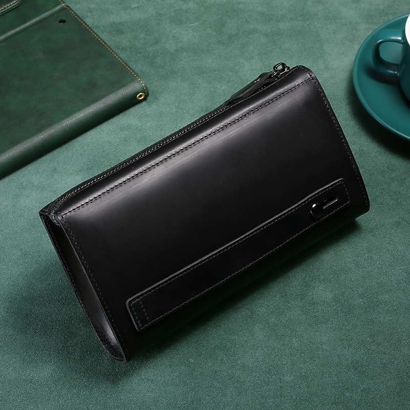 Men's Clutches Long Handbag Bu - огляд і ціна Leather Wallet Men