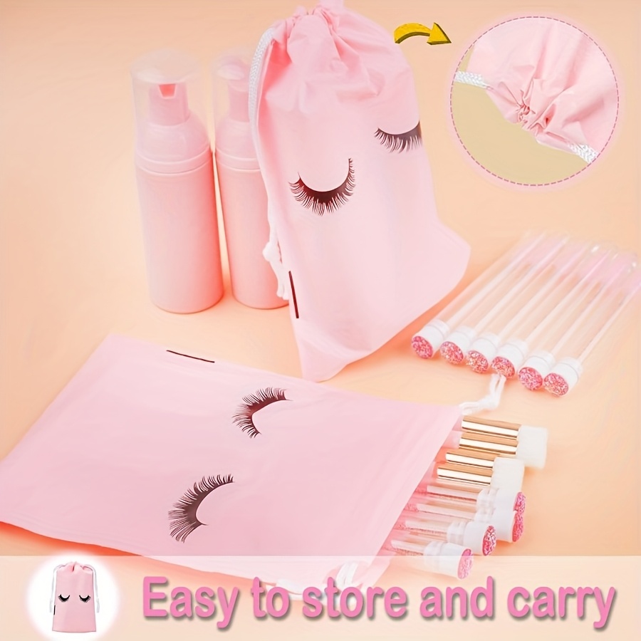 20Pcs Lash Care Kit - 5 Foam P - огляд і ціна Travel Luggage Set