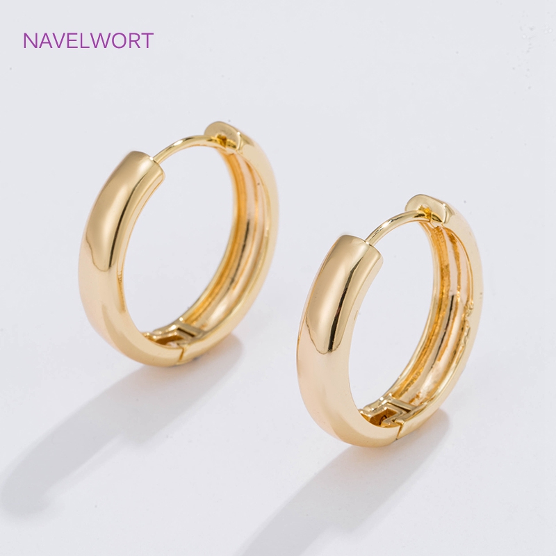 6 Sizes Gold Plated Circle Hoo - огляд і ціна Gold Plated Jewelry