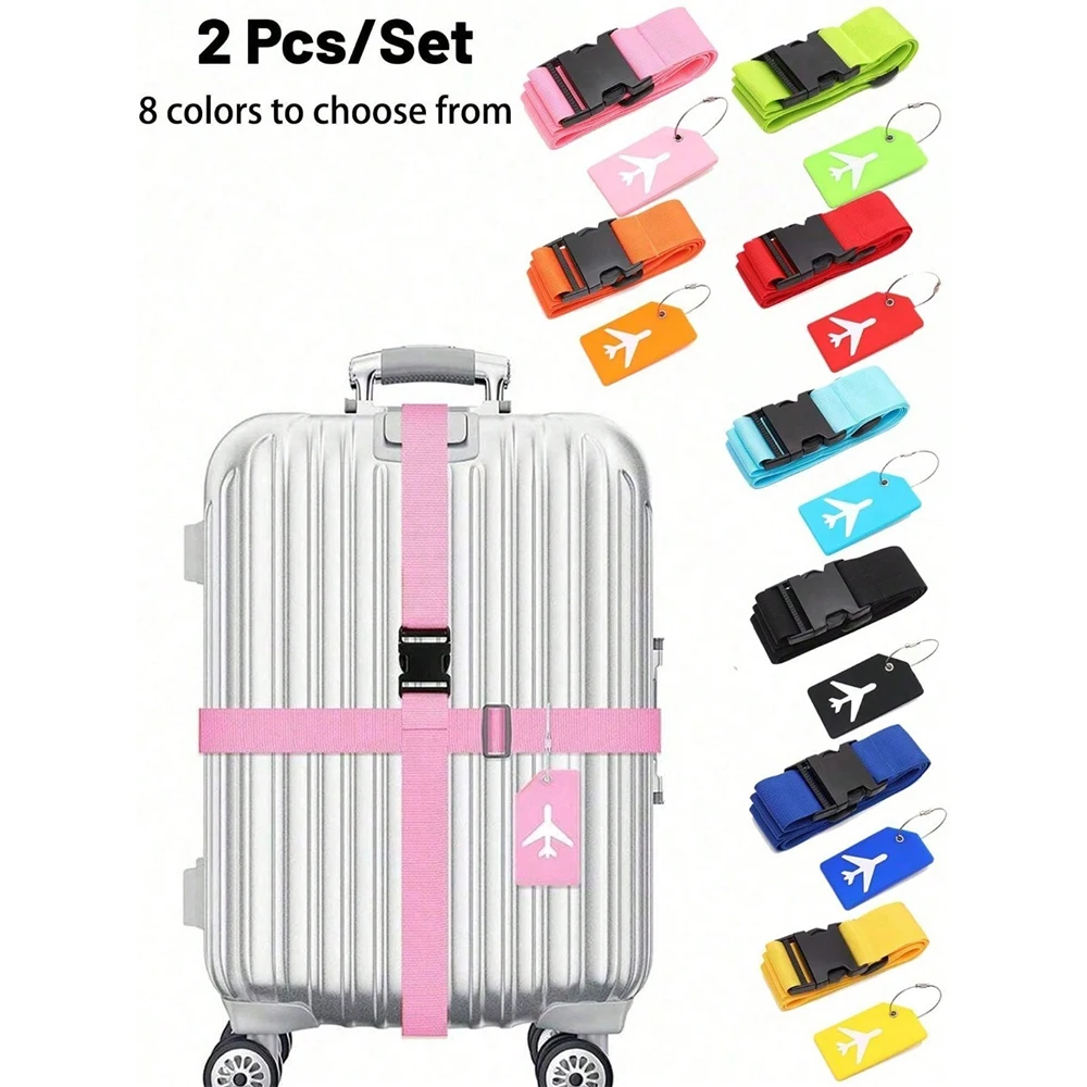 Luggage Strap Set with Luggage - огляд і ціна Travel Luggage Set