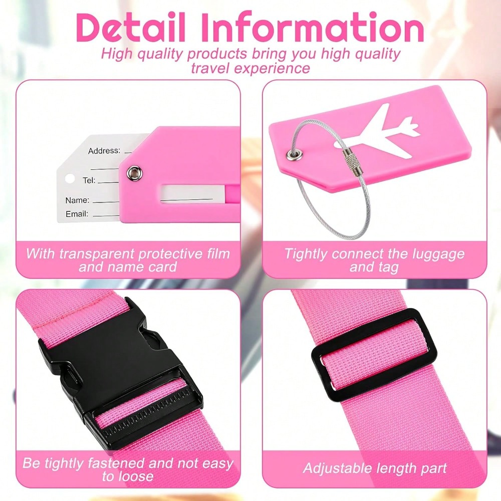 Luggage Strap Set with Luggage - огляд і ціна Travel Luggage Set