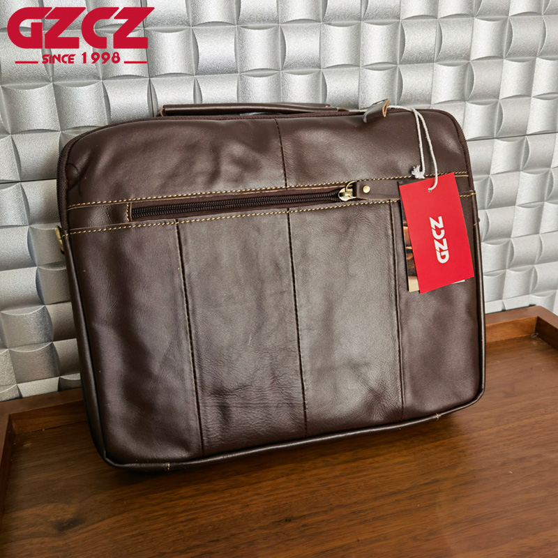GZCZ Men's Handbag Leisure Bus - огляд і ціна Leather Briefcase