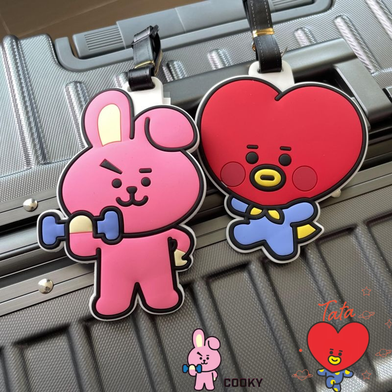 BT21 cartoon cute keychain Kaw - огляд і ціна Travel Luggage Set