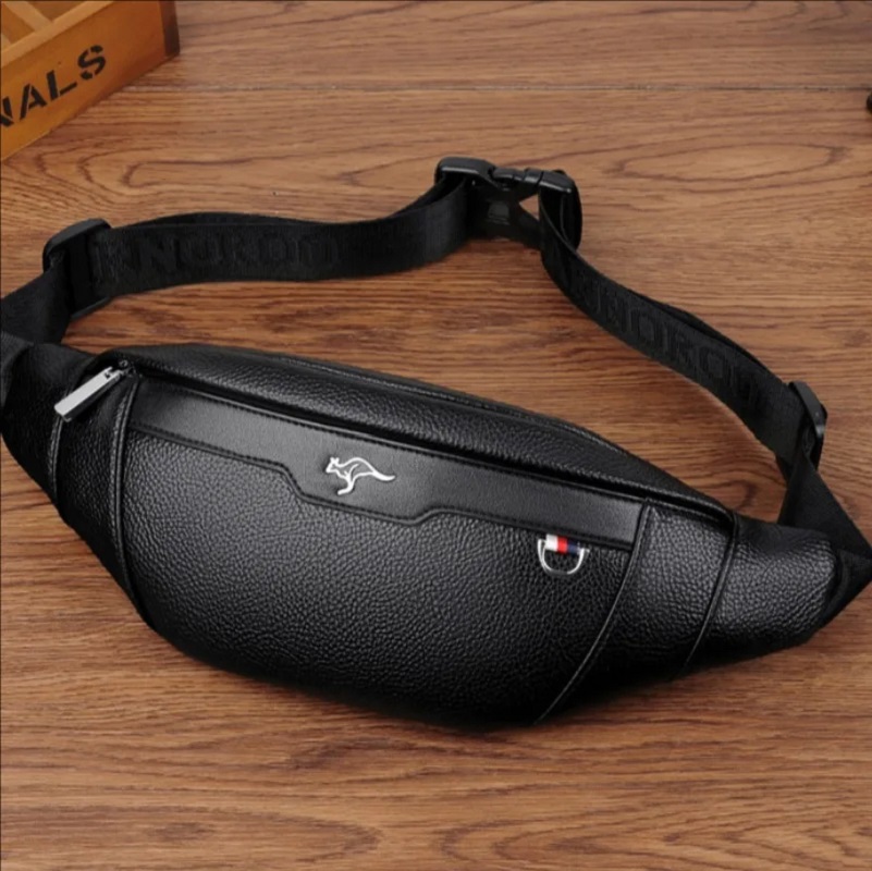 Business Leather Waist Bag Mul - огляд і ціна Leather Wallet Men