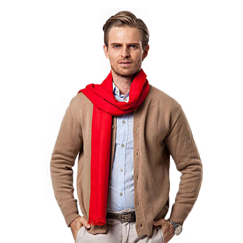 Fashion Winter Solid Color Men - огляд і ціна Cashmere Scarf