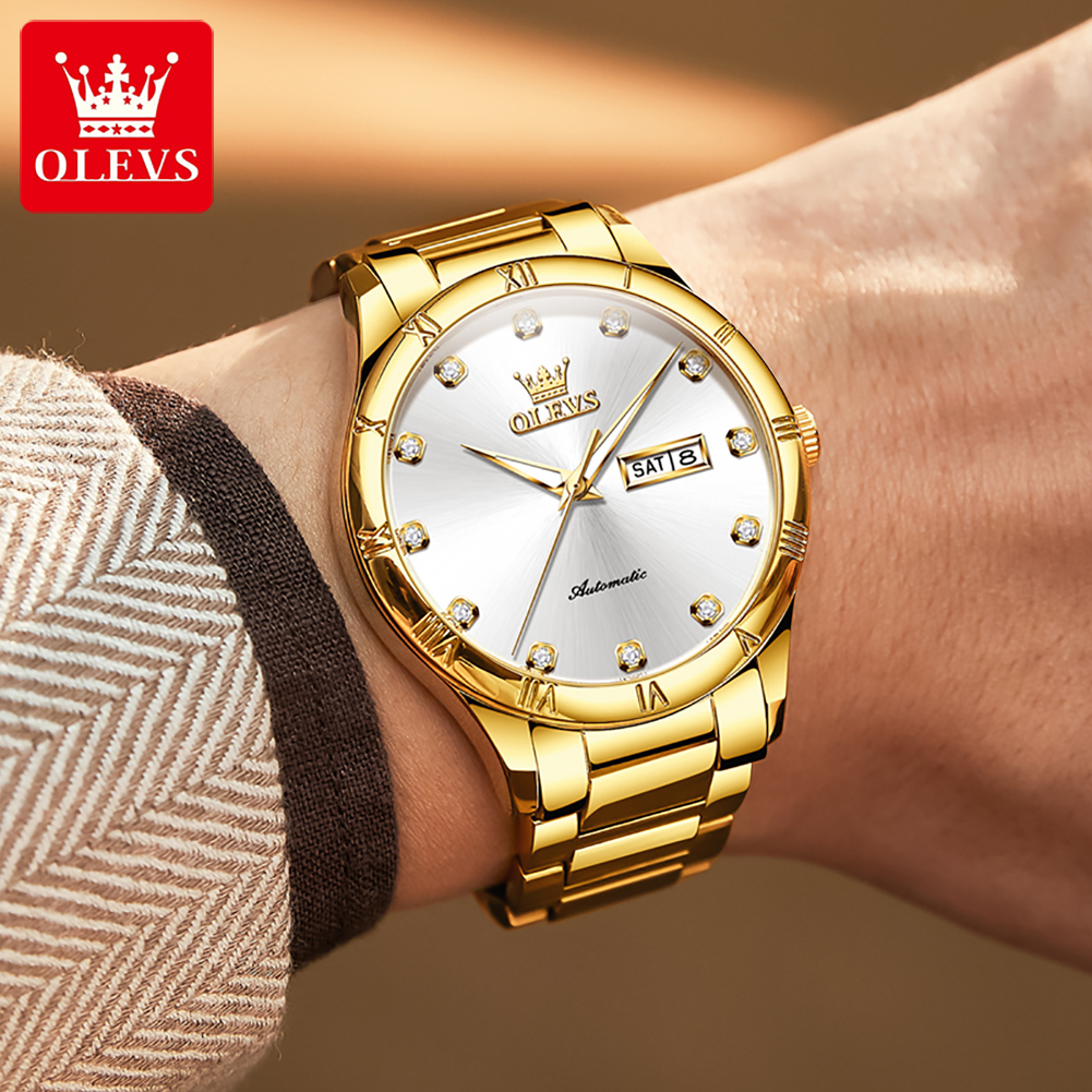 OLEVS Men's Watches Luxury Cas - огляд і ціна Luxury Watch Men