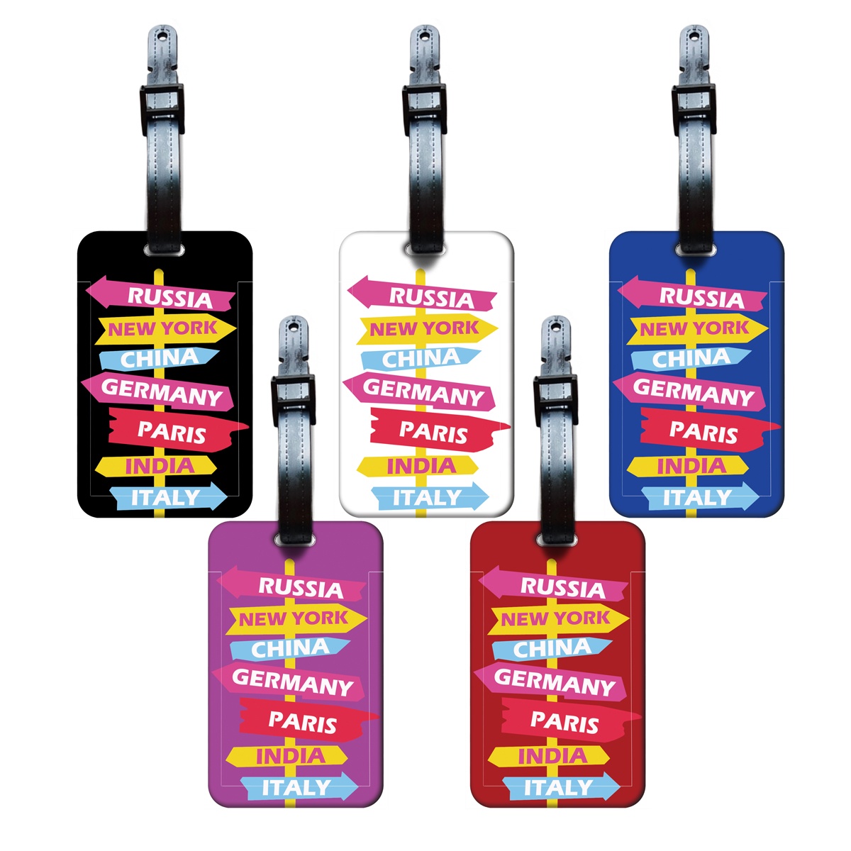 Creative Road Sign Indication  - огляд і ціна Travel Luggage Set