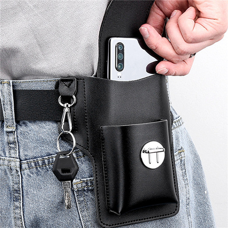 Phone Belt Bag For Men Bags Ce - огляд і ціна Leather Wallet Men