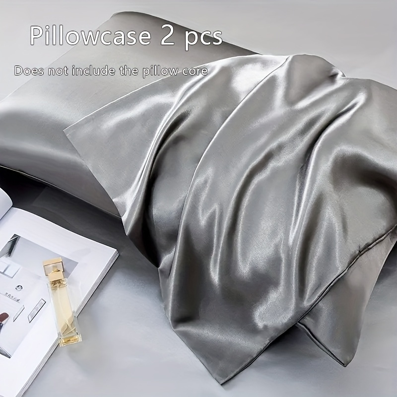 2-Piece Satin Pillowcase Set S - огляд і ціна Silk Pillowcase