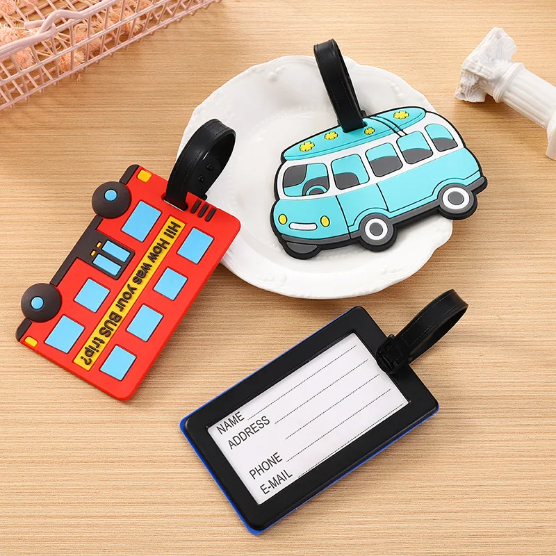 Cute Cartoon Cars PVC Silicone - огляд і ціна Travel Luggage Set