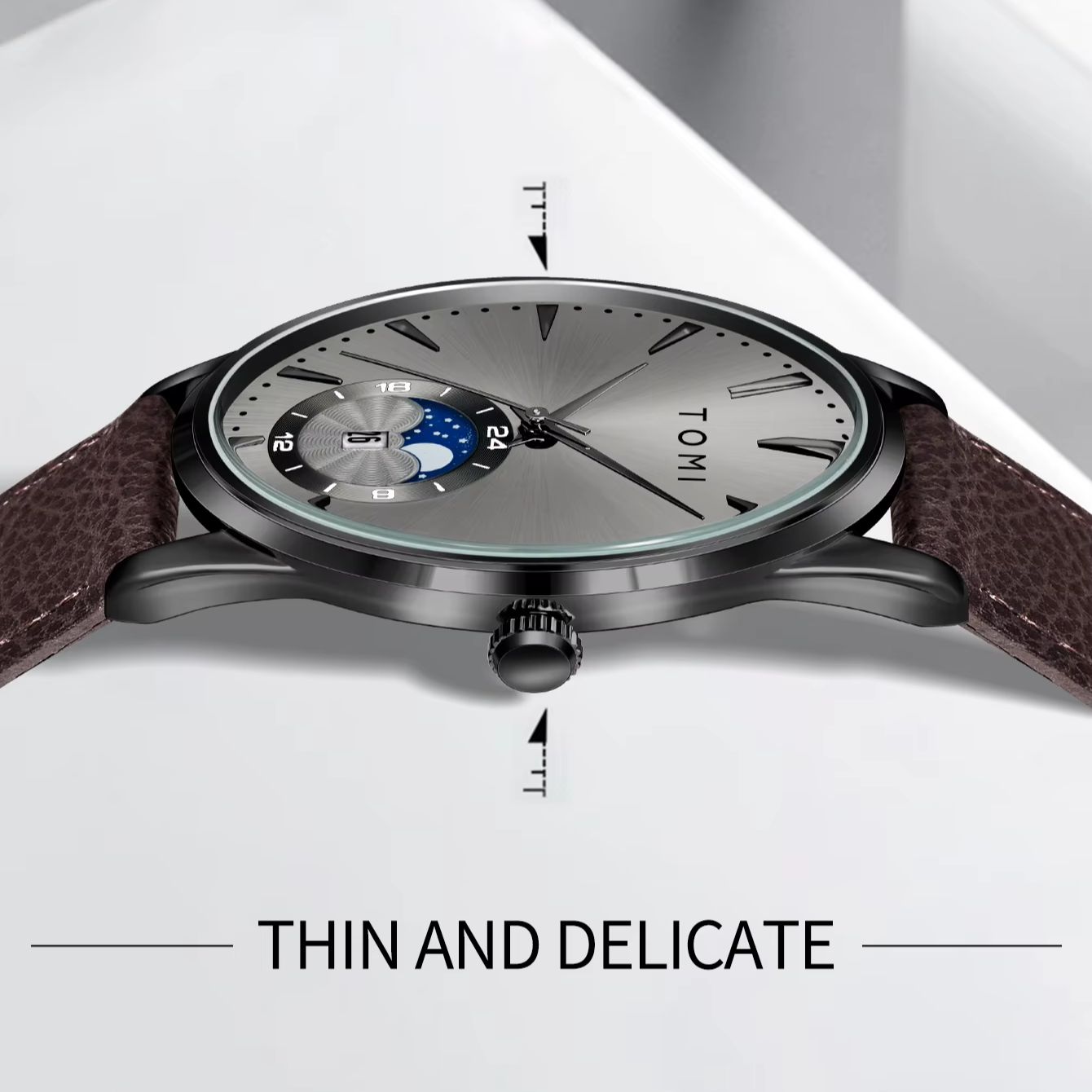 TOMI 2Pcs Men's Watch Gift Set - огляд і ціна Luxury Gift Set