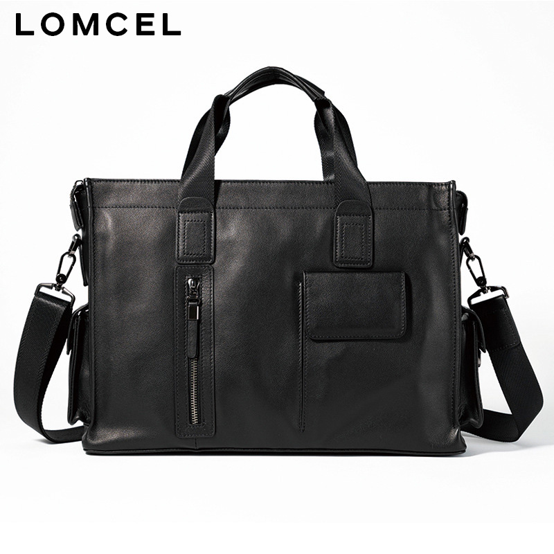 LOMCEL P116 fashionable handba - огляд і ціна Leather Briefcase