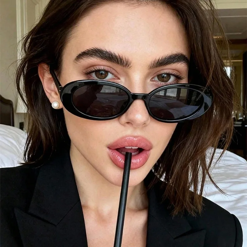 Vintage Oval Sunglasses Women  - огляд і ціна Designer Sunglasses