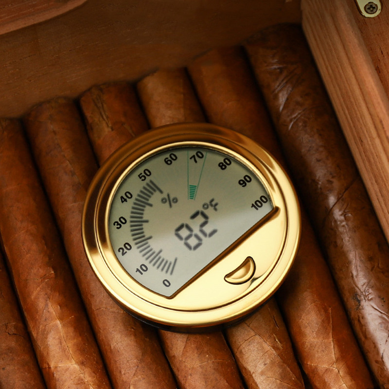 Mini Cigar Hygrometer Portable - огляд і ціна Premium Cigar Case