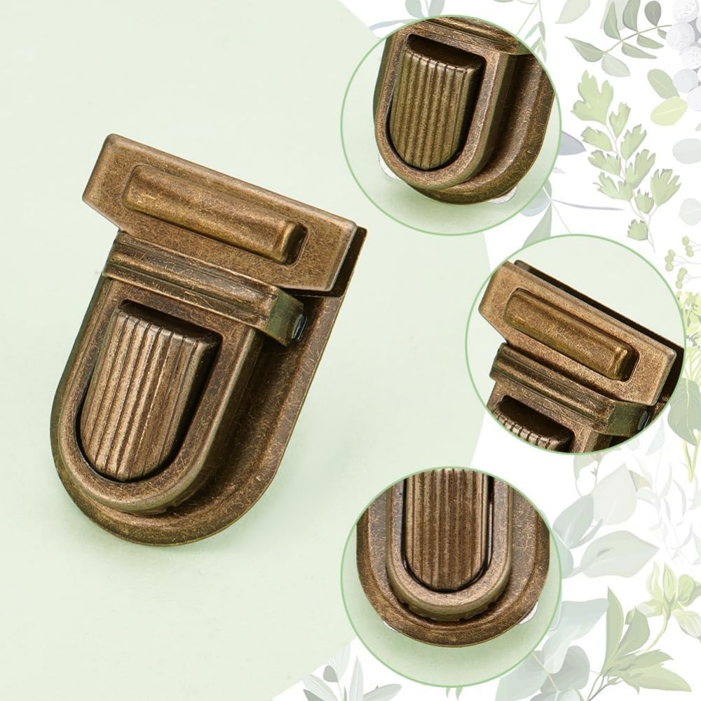 10 Sets Iron Purse Push Locks  - огляд і ціна Leather Briefcase